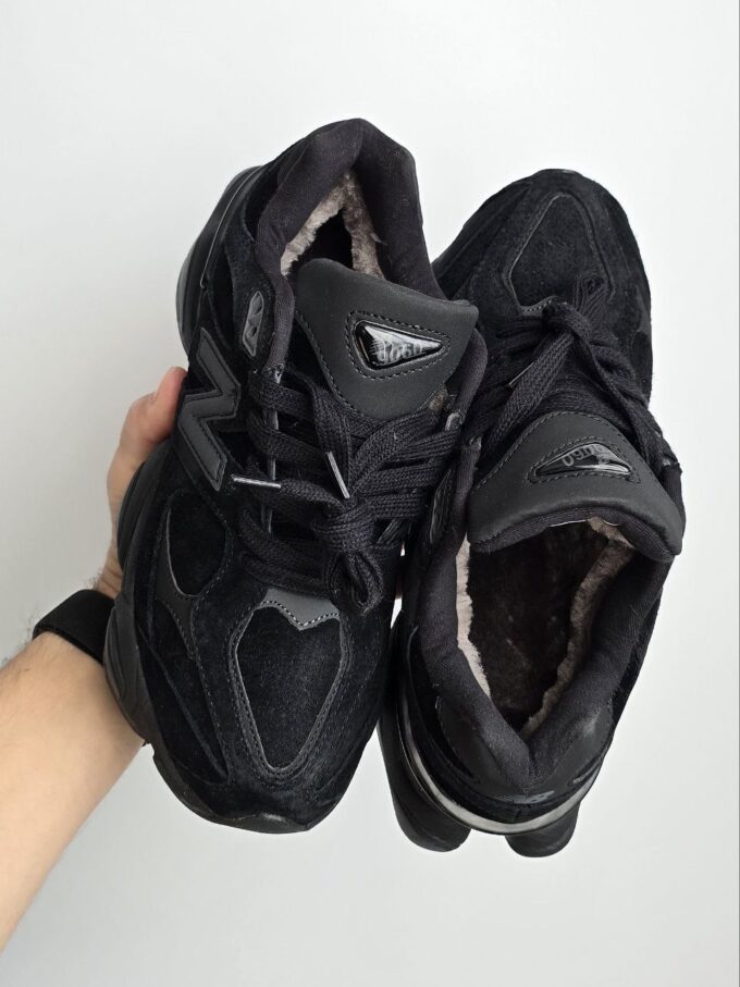 New Balance 9060 Fur Black - Зображення 3