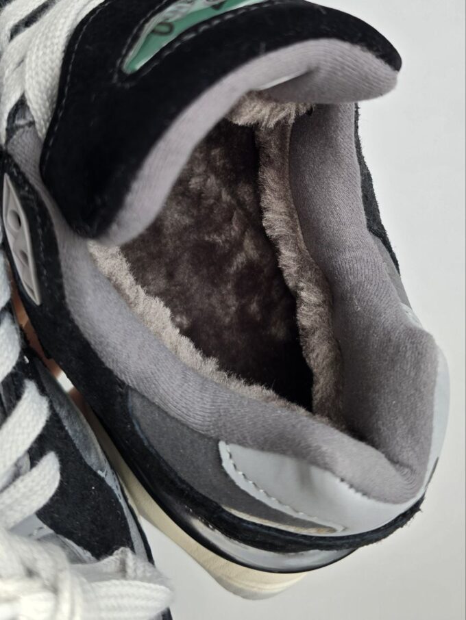 New Balance 9060 Fur Black Grey - Зображення 6