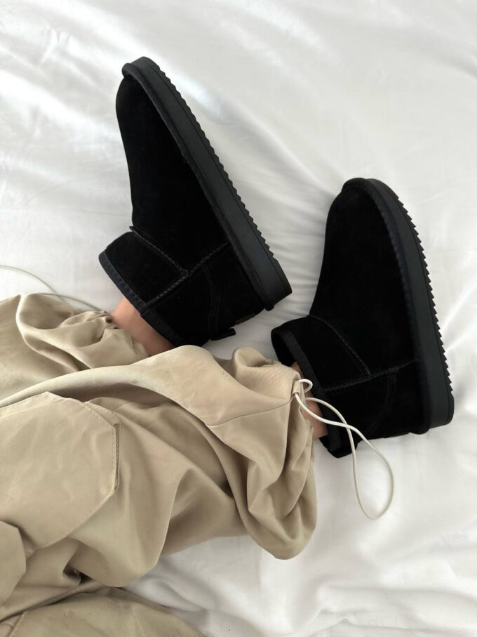 Ugg Ultra Mini Black Suede - Зображення 2