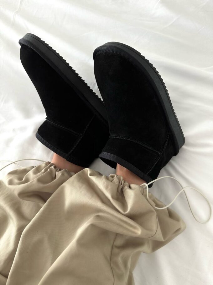 Ugg Ultra Mini Black Suede - Зображення 3