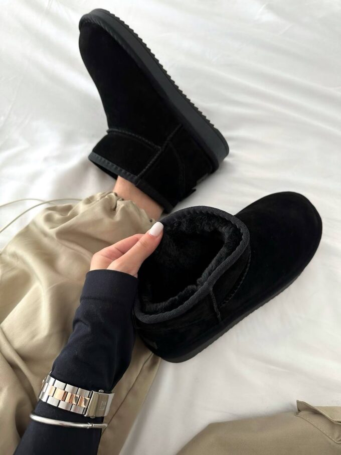 Ugg Ultra Mini Black Suede - Зображення 6