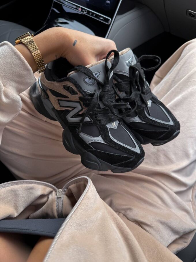 New Balance 9060 Black Brown - Зображення 3