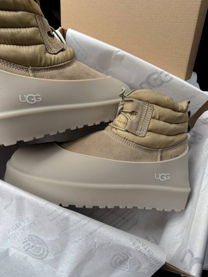 UGG Classic Mini Lace-Up Beige - Зображення 4