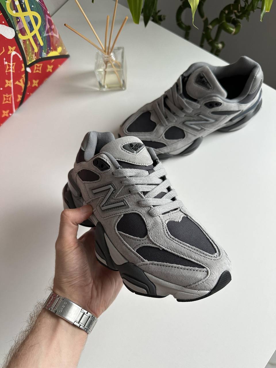 New Balance 9060 Light Grey - Зображення 3