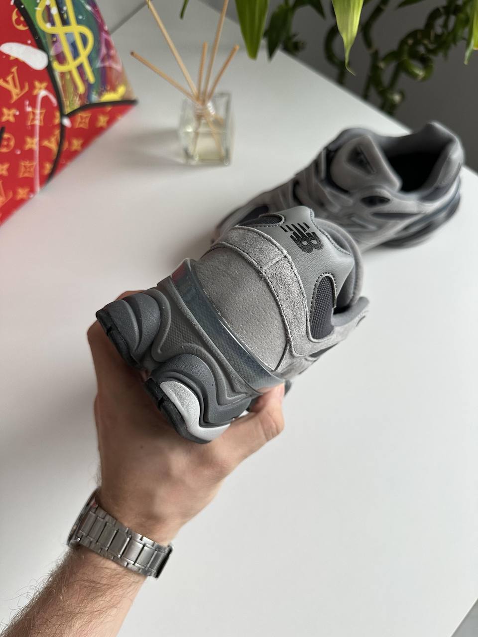 New Balance 9060 Light Grey - Зображення 6