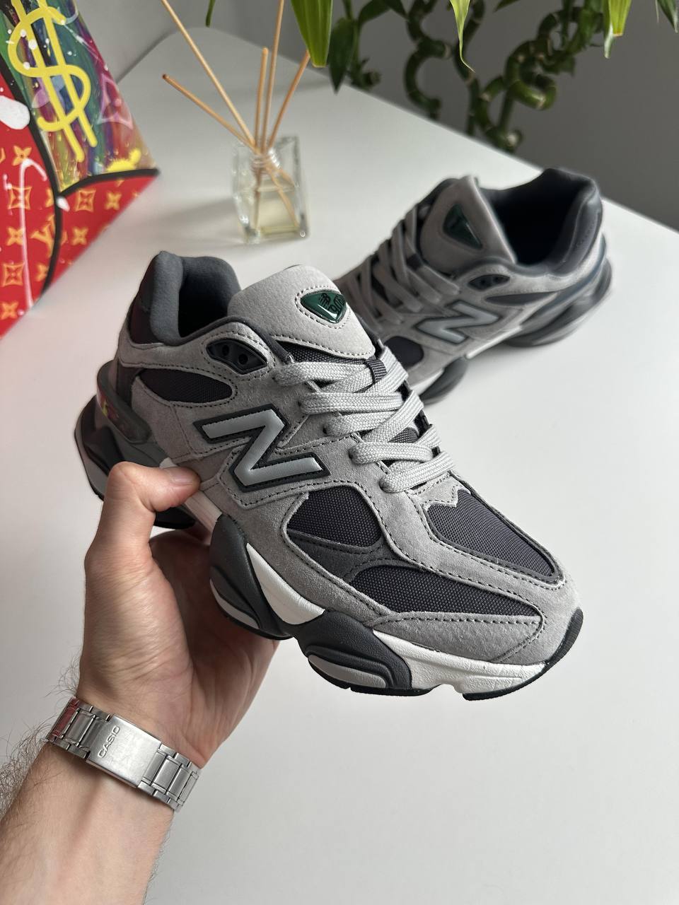 New Balance 9060 Light Grey - Зображення 2