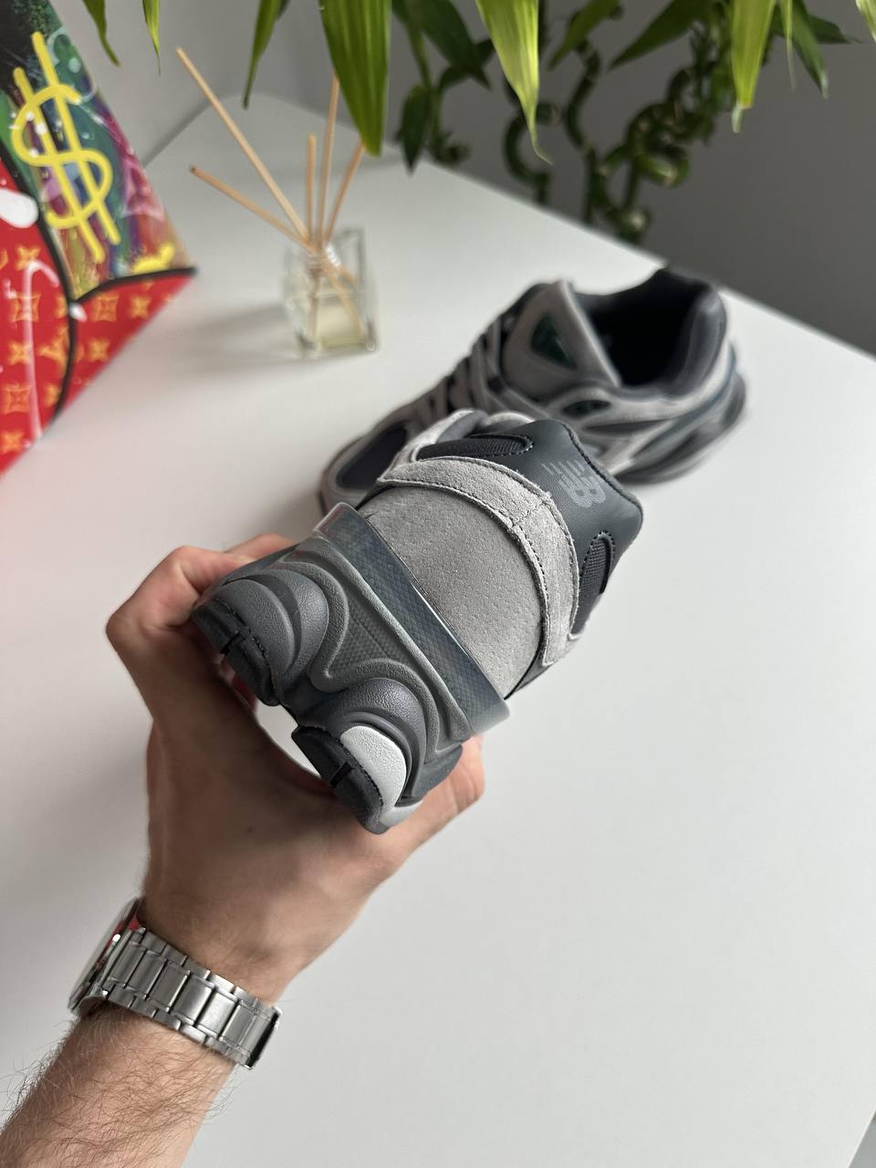 New Balance 9060 Light Grey - Зображення 7