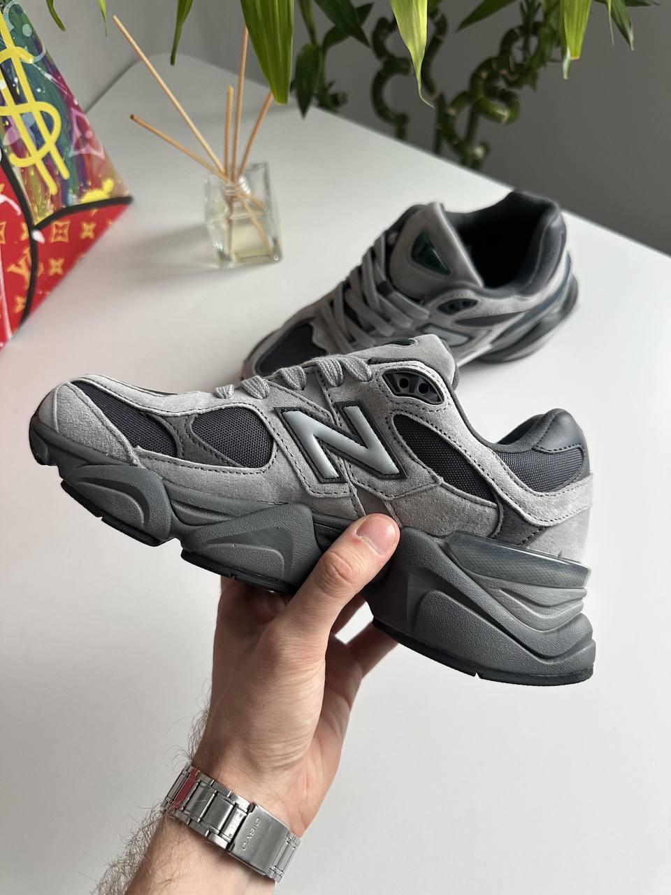 New Balance 9060 Light Grey - Зображення 4