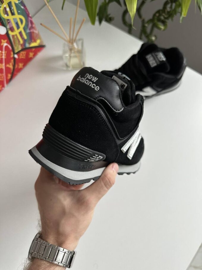 New Balance 574 Black White - Зображення 5