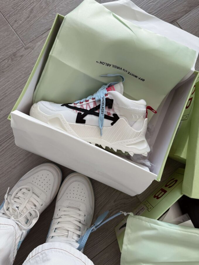 Off-White Odsy-1000 White Pink Black - Зображення 4