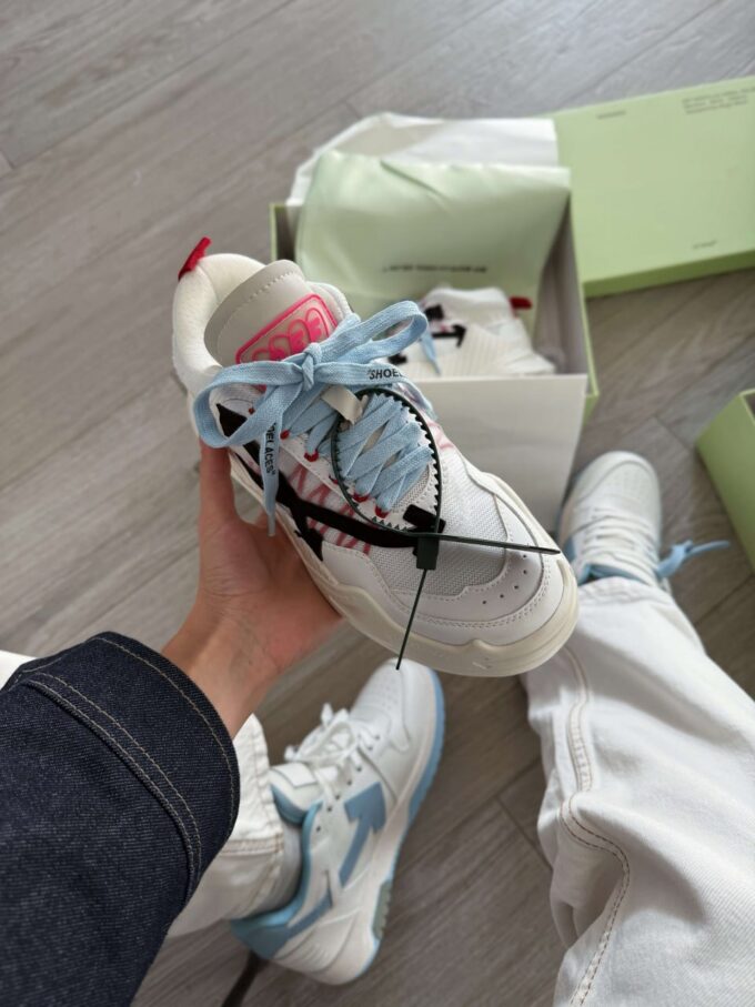 Off-White Odsy-1000 White Pink Black - Зображення 2