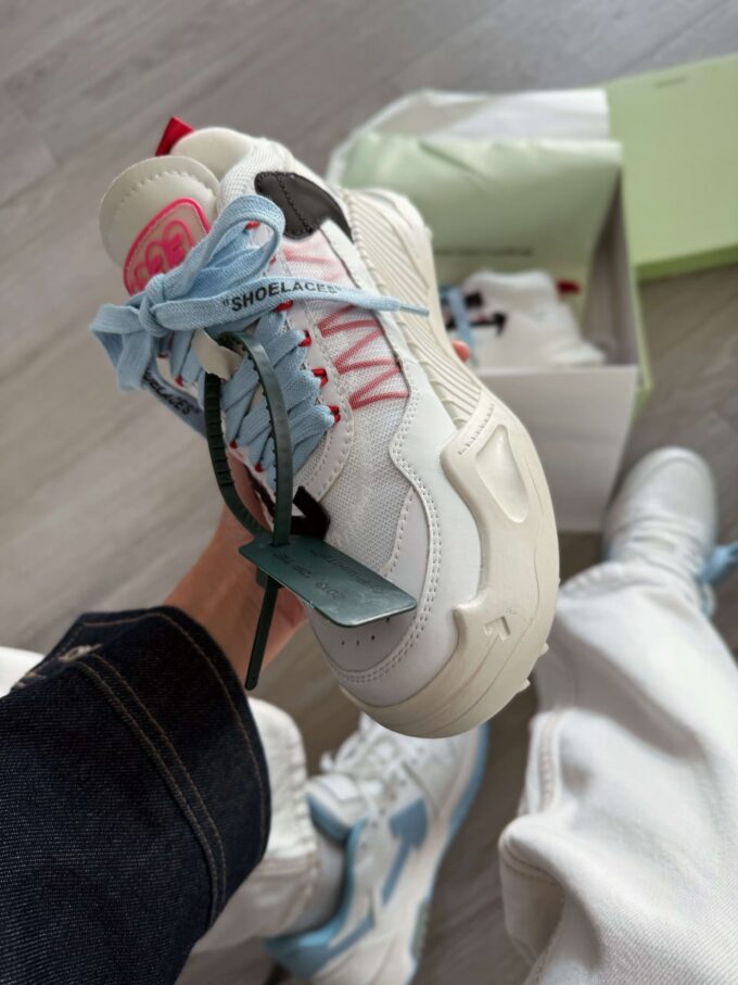 Off-White Odsy-1000 White Pink Black - Зображення 3