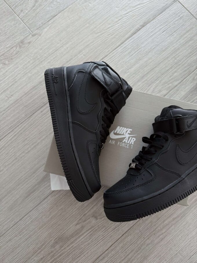 Nike Air Force 1 Mid '07 Black - Зображення 3
