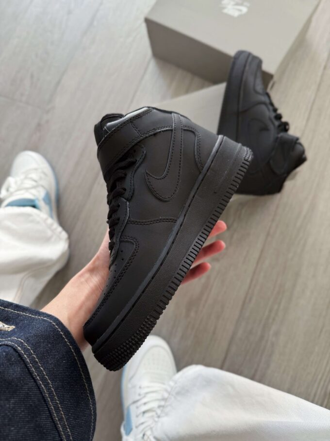 Nike Air Force 1 Mid '07 Black - Зображення 4