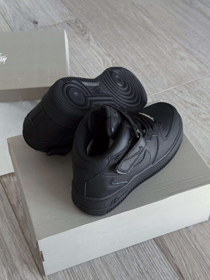 Nike Air Force 1 Mid '07 Black - Зображення 6