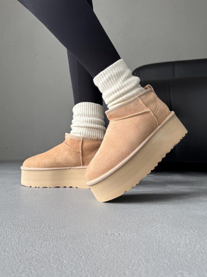 Ugg Classic Ultra Mini Platform XL Beige - Зображення 2