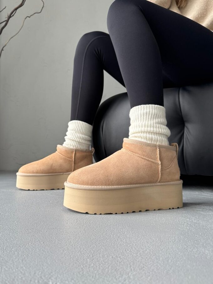 Ugg Classic Ultra Mini Platform XL Beige - Зображення 3