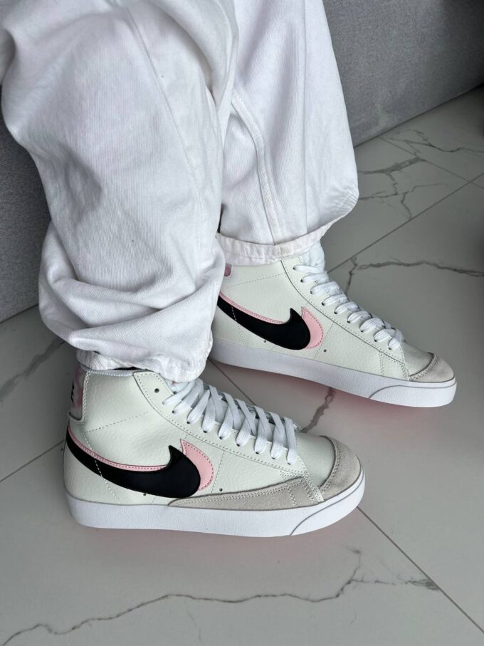 Nike Blazer High 77 SE White Black Arctic Punch
