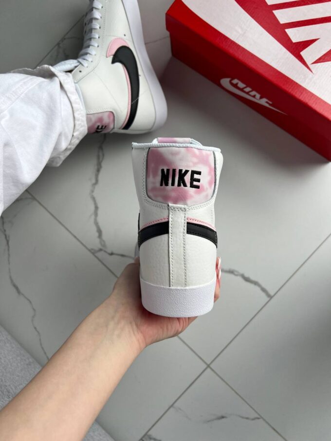Nike Blazer High 77 SE White Black Arctic Punch - Зображення 6