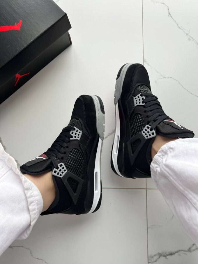 Jordan 4 Retro SE Black Canvas - Зображення 5