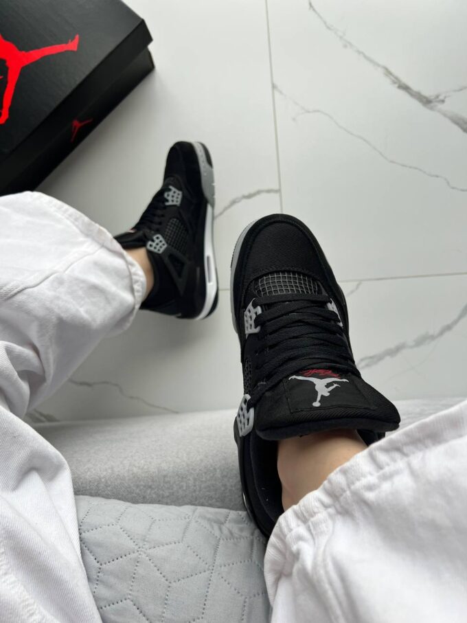 Jordan 4 Retro SE Black Canvas - Зображення 2