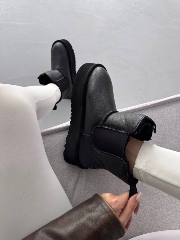 Ugg Chelsea Black Leather - Зображення 4