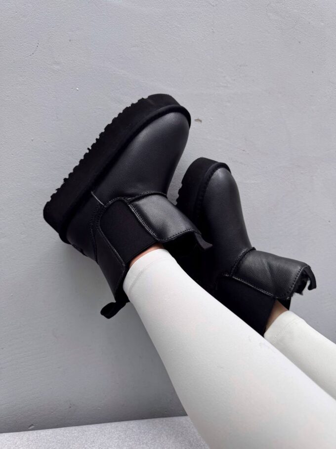 Ugg Chelsea Black Leather - Зображення 5