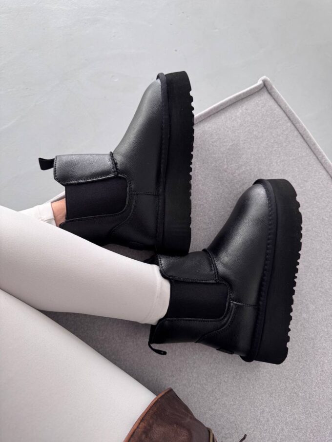 Ugg Chelsea Black Leather - Зображення 2