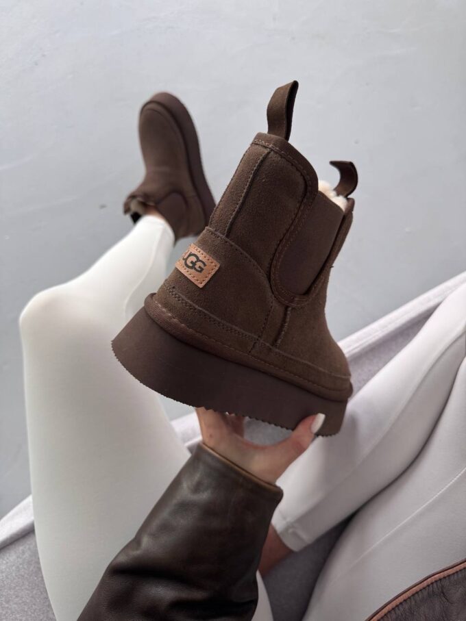 Ugg Chelsea Dark Chocolate Suede - Зображення 7
