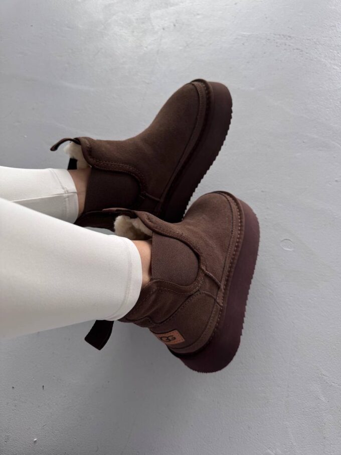Ugg Chelsea Dark Chocolate Suede - Зображення 5