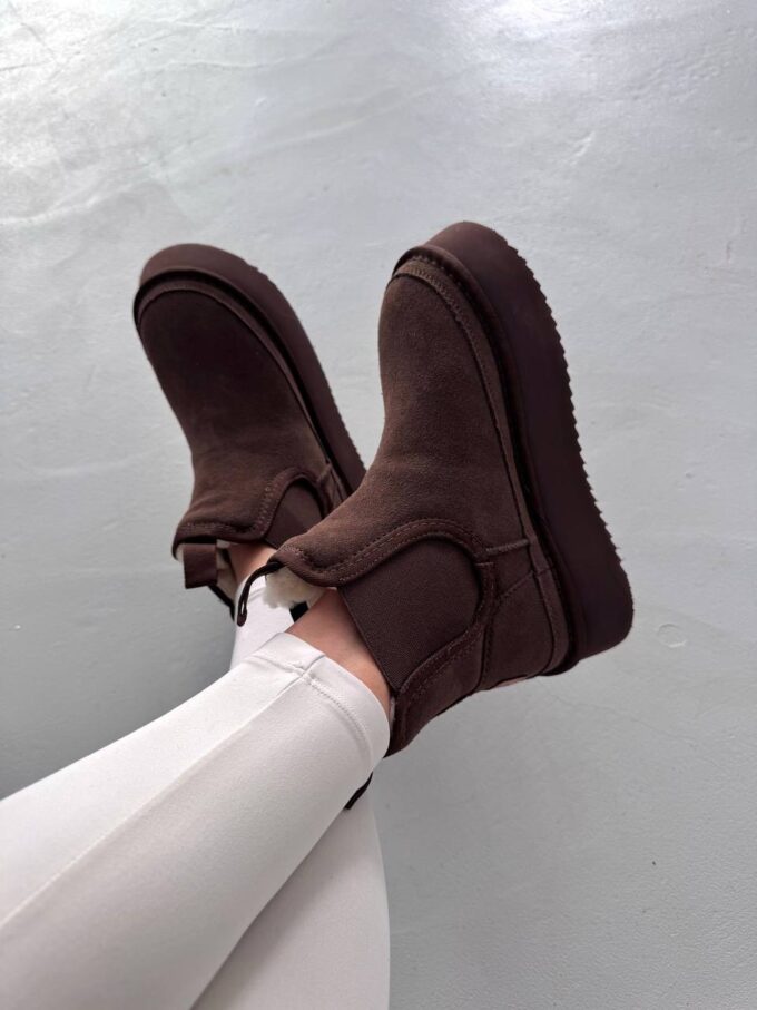 Ugg Chelsea Dark Chocolate Suede - Зображення 6
