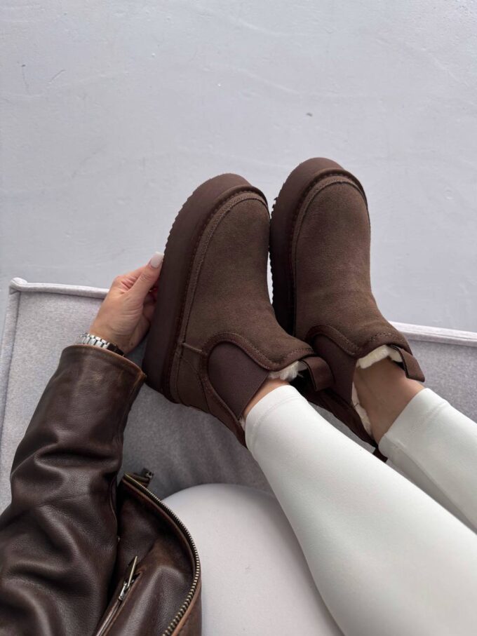Ugg Chelsea Dark Chocolate Suede - Зображення 3