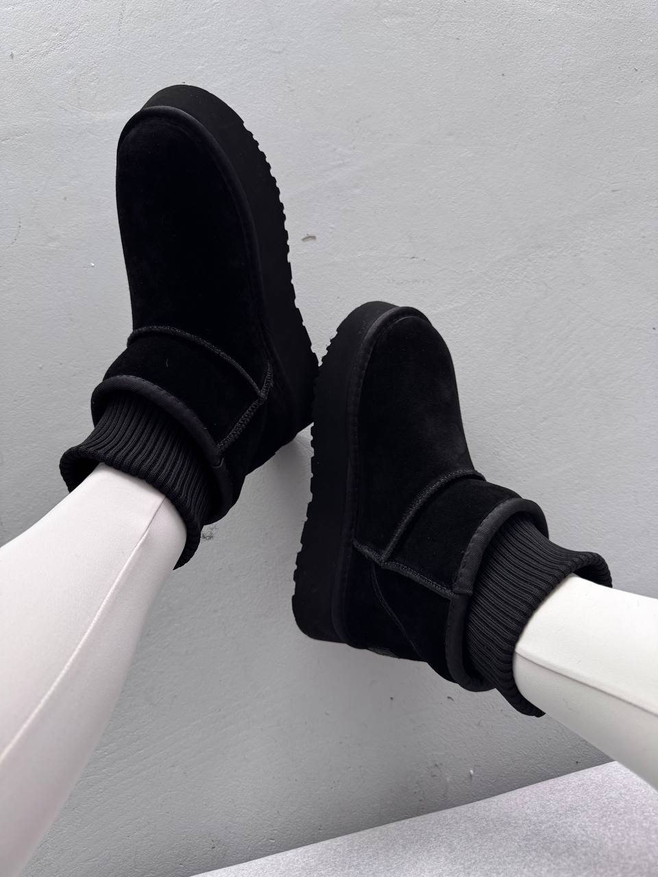 Ugg Sock Black Suede - Зображення 4