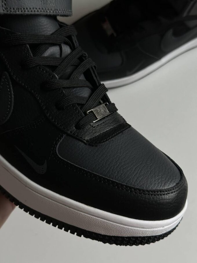 Nike Air Force 1 Mid '07 LV8 Black White - Зображення 6