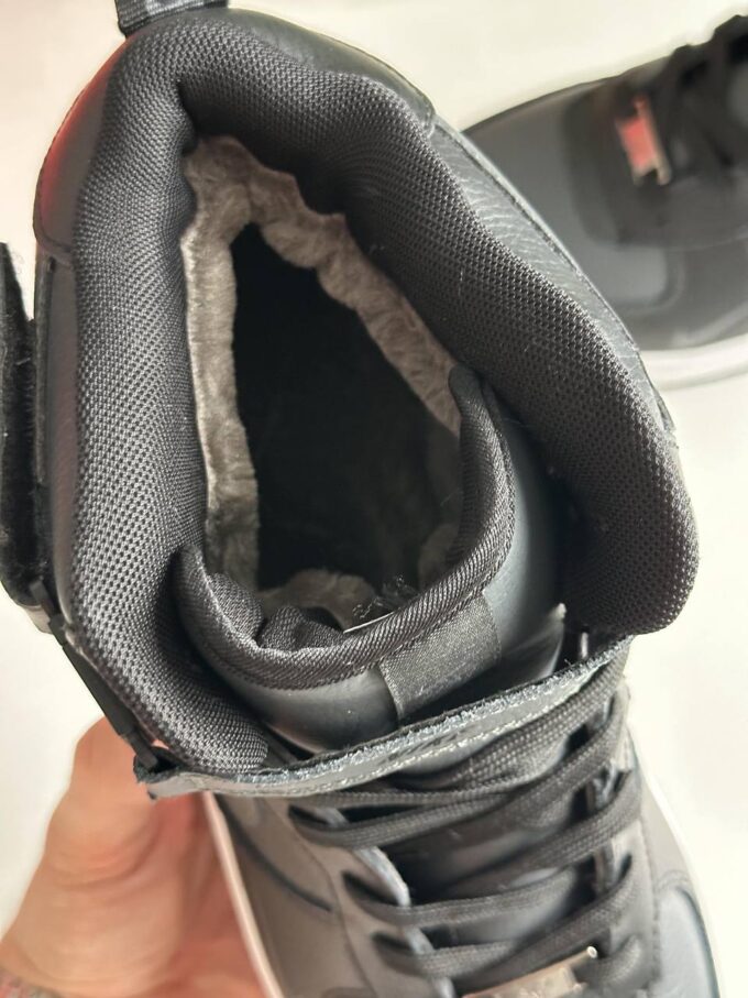 Nike Air Force 1 Mid '07 LV8 Black White - Зображення 4