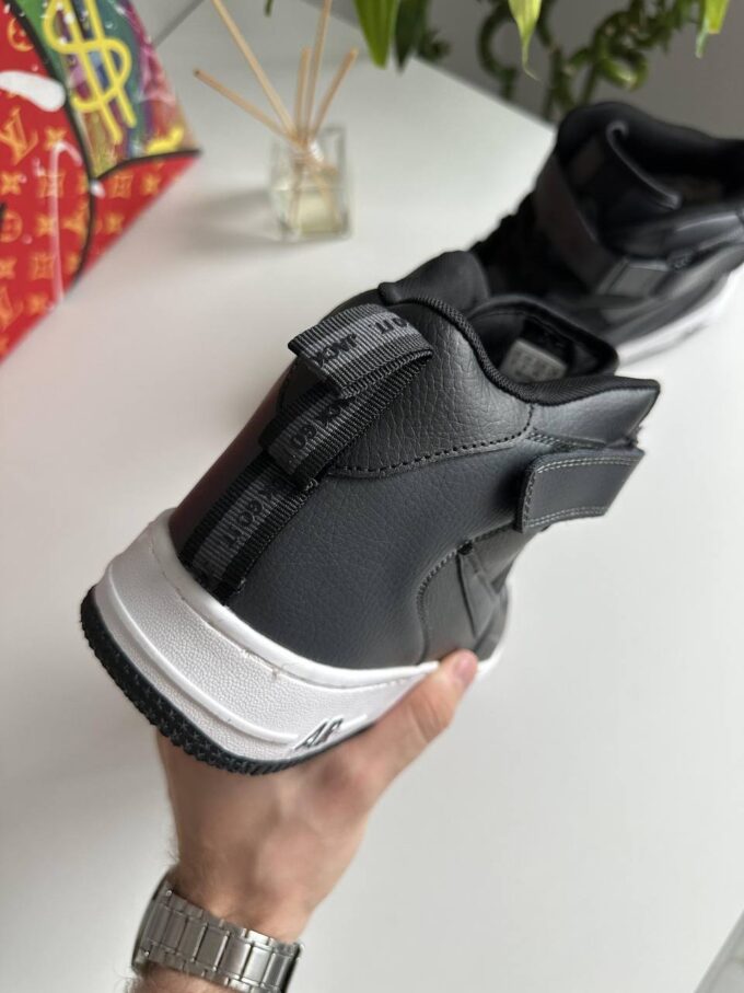 Nike Air Force 1 Mid '07 LV8 Black White - Зображення 7