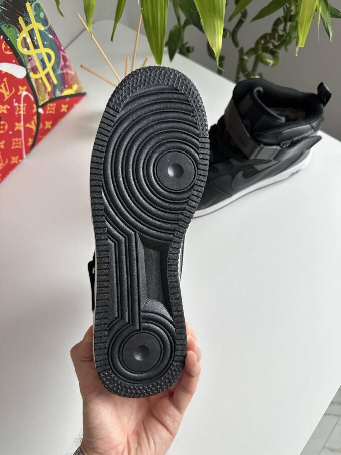 Nike Air Force 1 Mid '07 LV8 Black White - Зображення 8