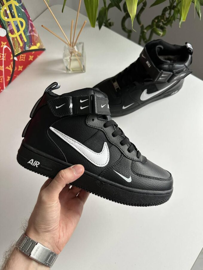 Nike Air Force 1 Mid '07 LV8 Black White