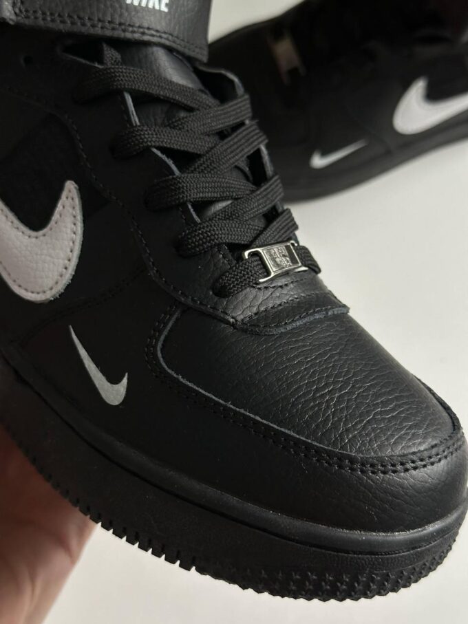 Nike Air Force 1 Mid '07 LV8 Black White - Зображення 5