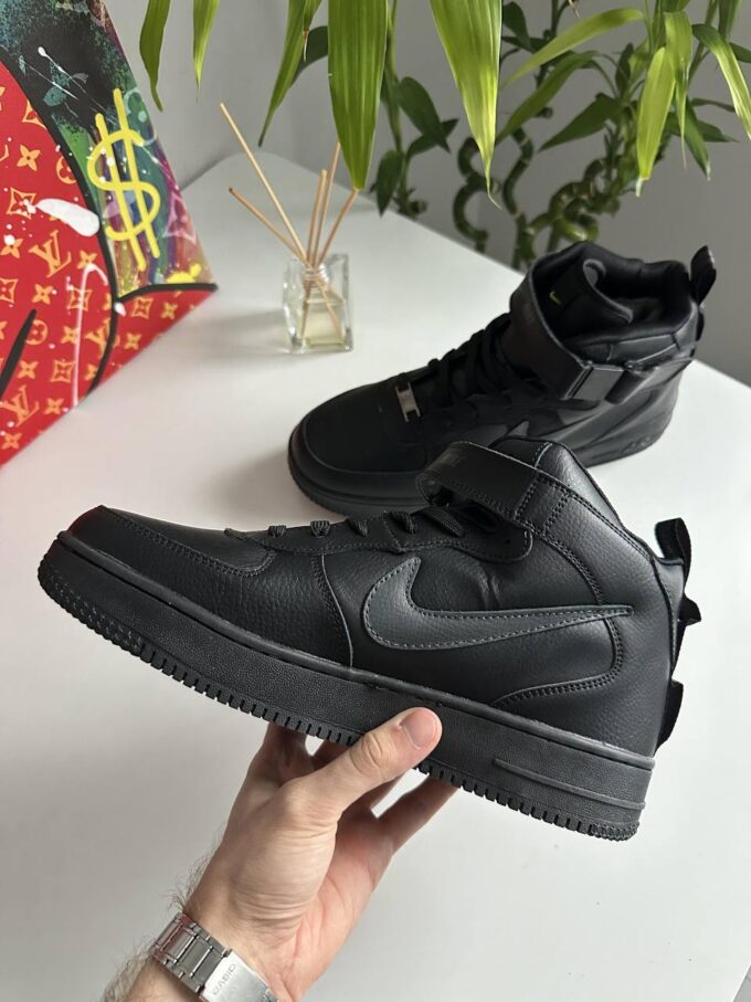 Nike Air Force 1 Mid Black - Зображення 5