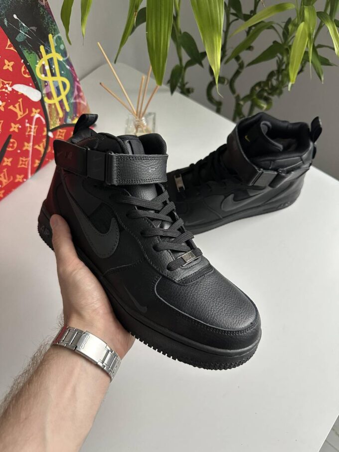 Nike Air Force 1 Mid Black - Зображення 2