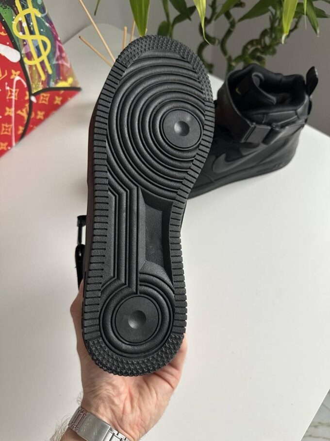 Nike Air Force 1 Mid Black - Зображення 7