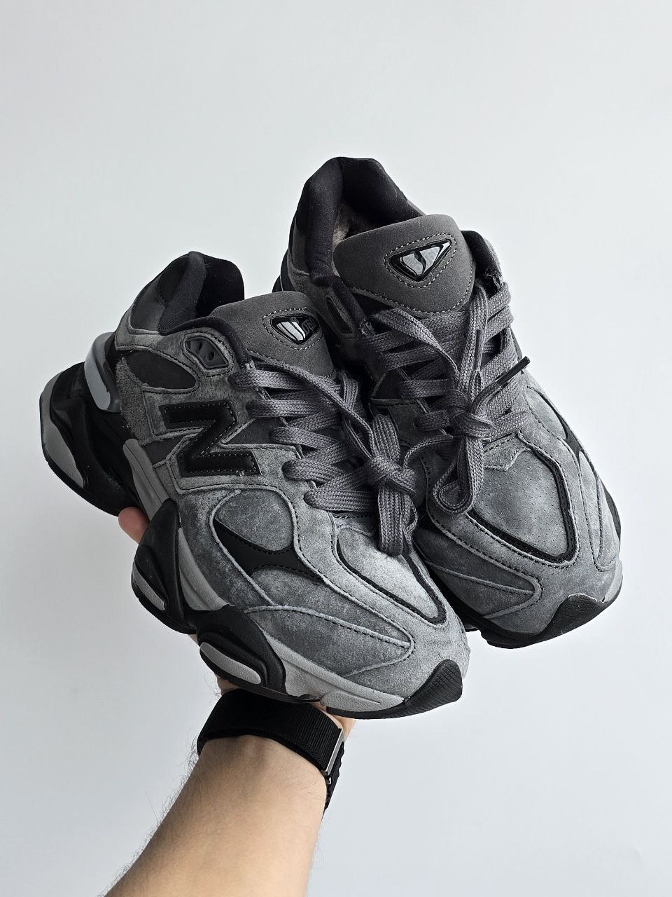 New Balance 9060 Fur Grey