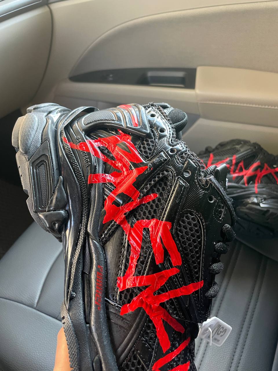 Balenciaga Runner Graffiti Black/Red - Зображення 5