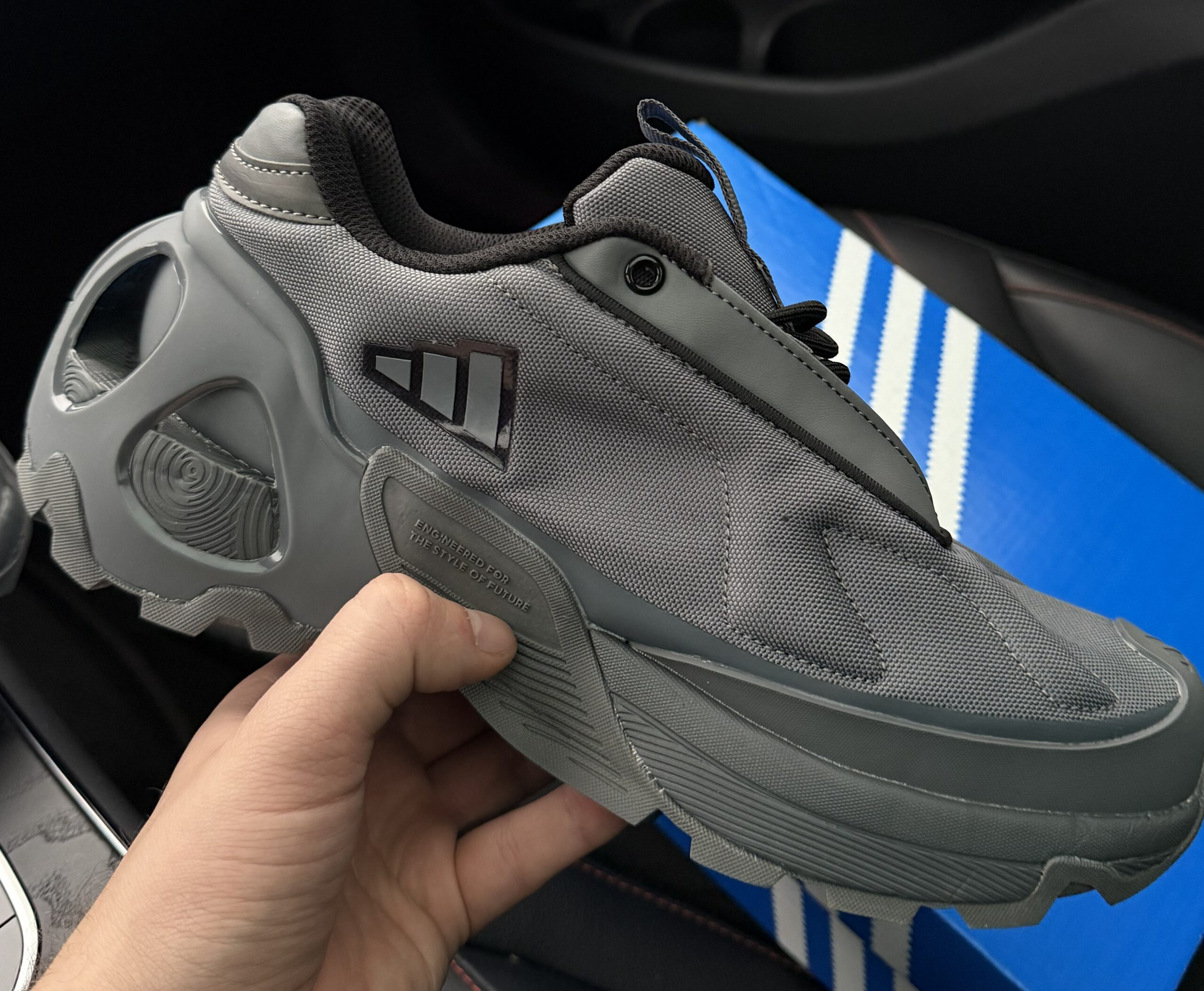 Adidas Edge Runner Grey - Зображення 2