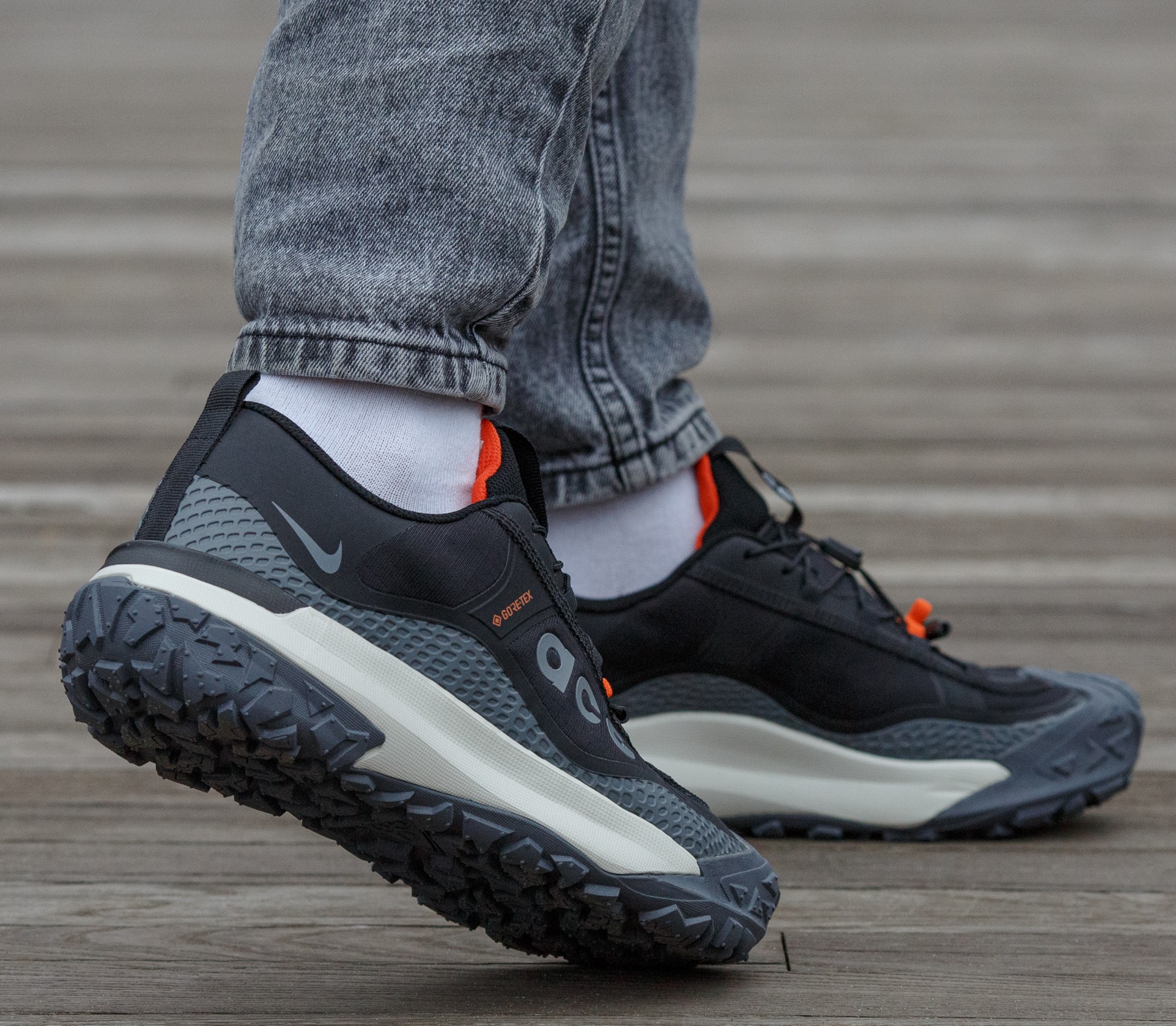 Nike Acg Moutain Fly Gore Tex Black Grey Orange - Зображення 6