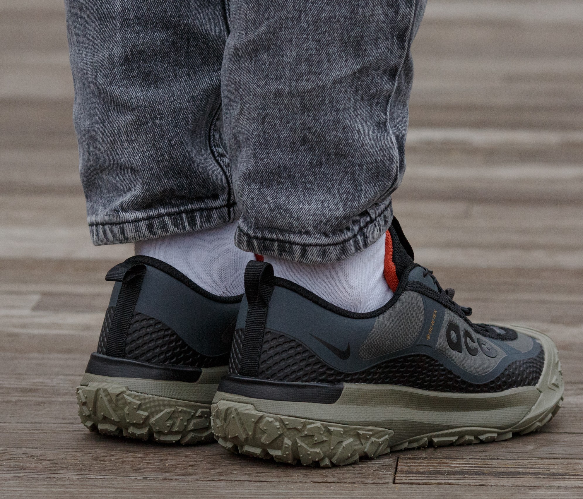 Nike Acg Moutain Fly Gore Tex Black Haki - Зображення 5