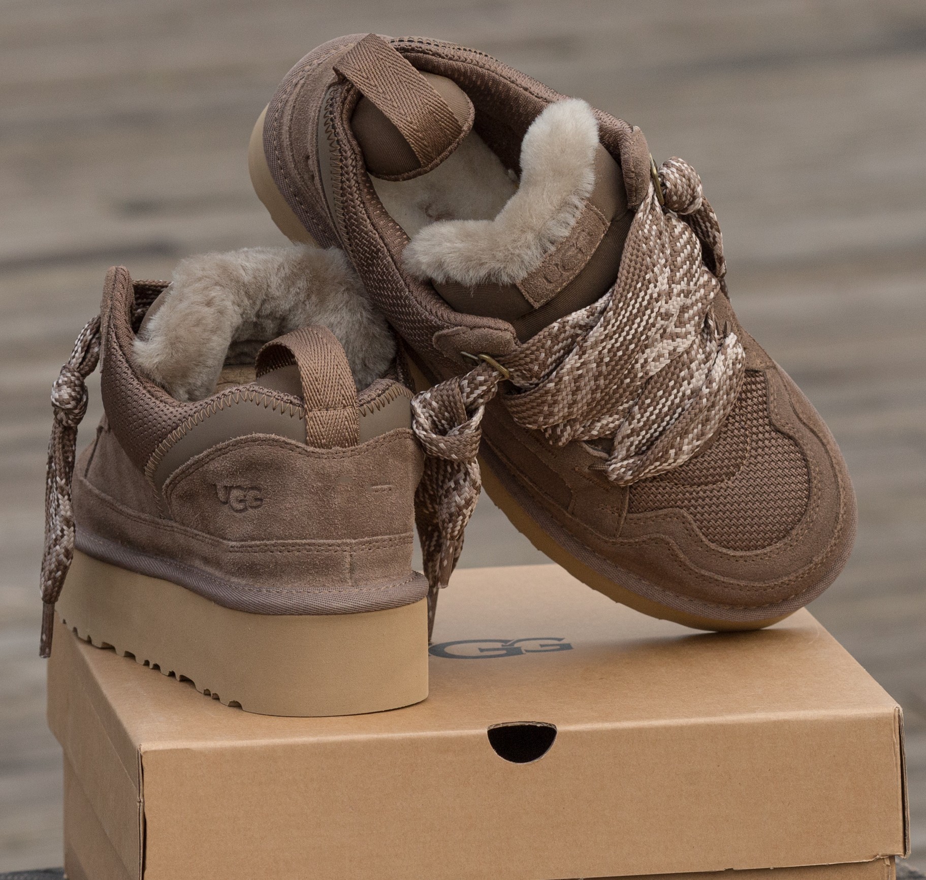 Ugg Lowmel Sneaker Platform Brown-Olive - Зображення 6