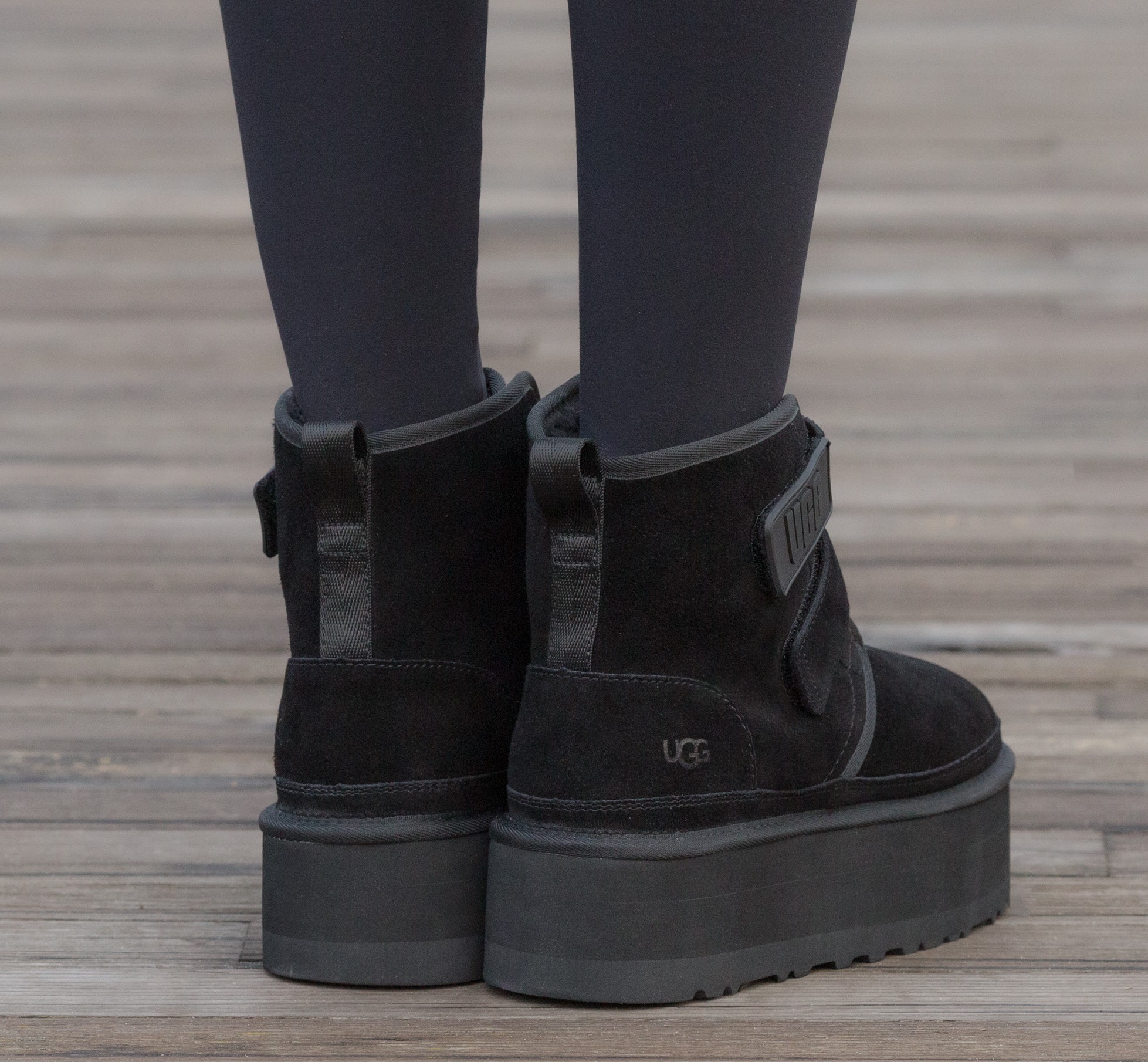 Ugg Neumel Platform Zip Slipper Black - Зображення 5