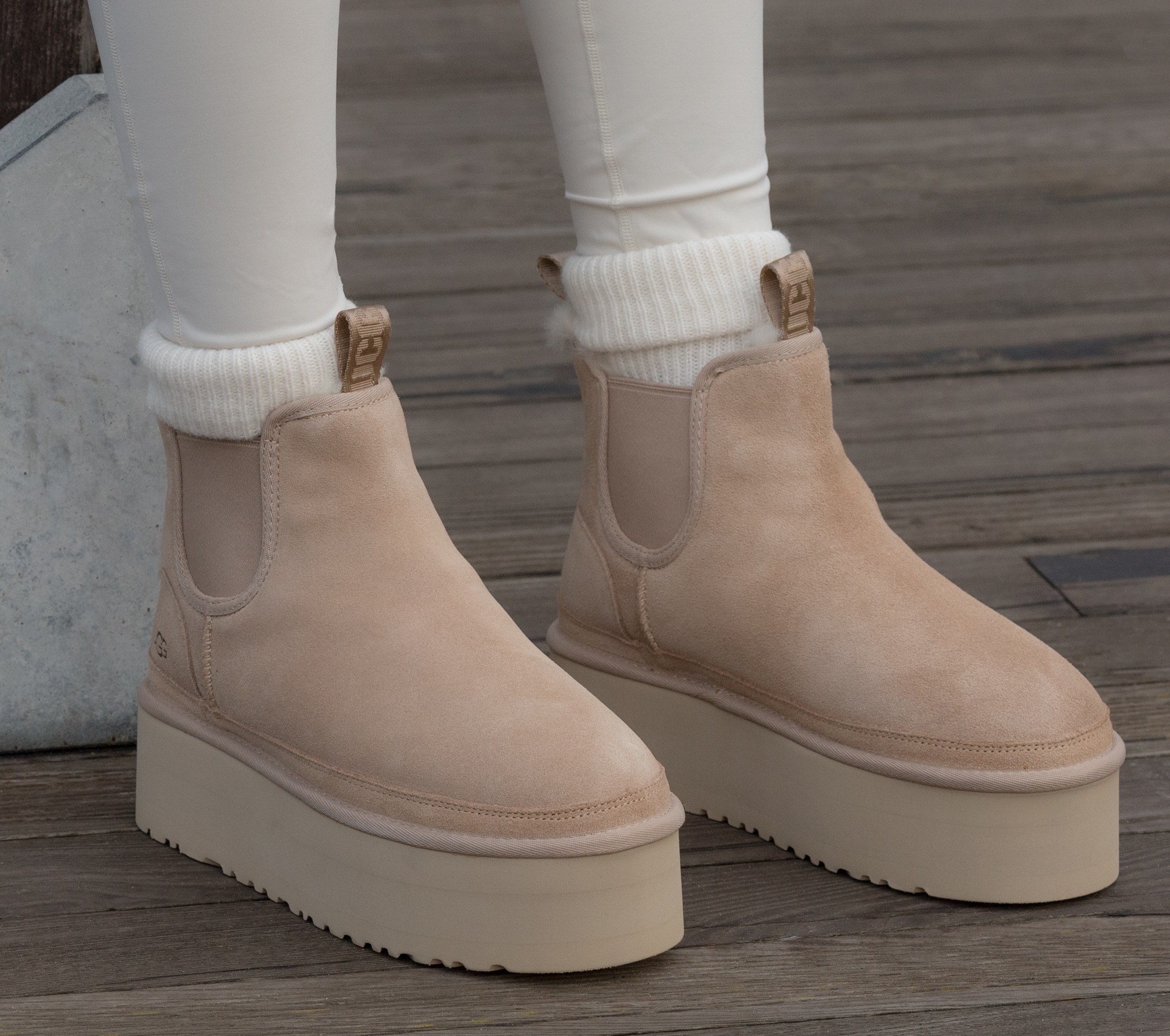 Ugg Neumel Chelsea Platform Beige - Зображення 3